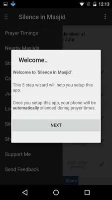 Silence in Masjid android App screenshot 7